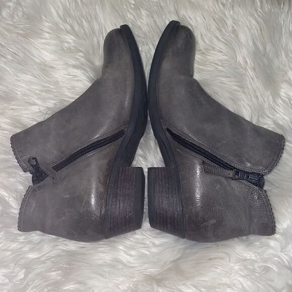 Miz Mooz Gray Barrett Ankle Bootie - Picture 10 of 11